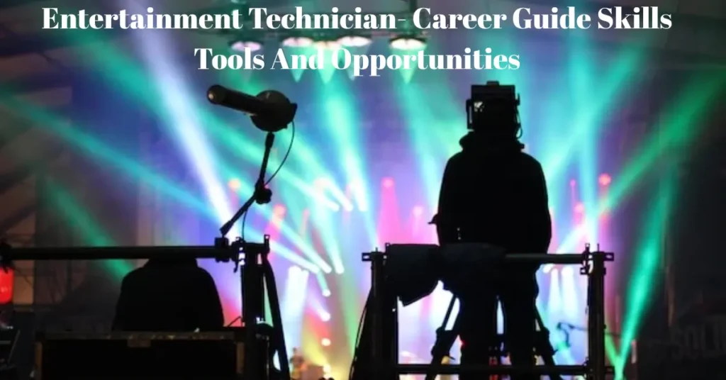 entertainment technician career guide skills tools and opportunities